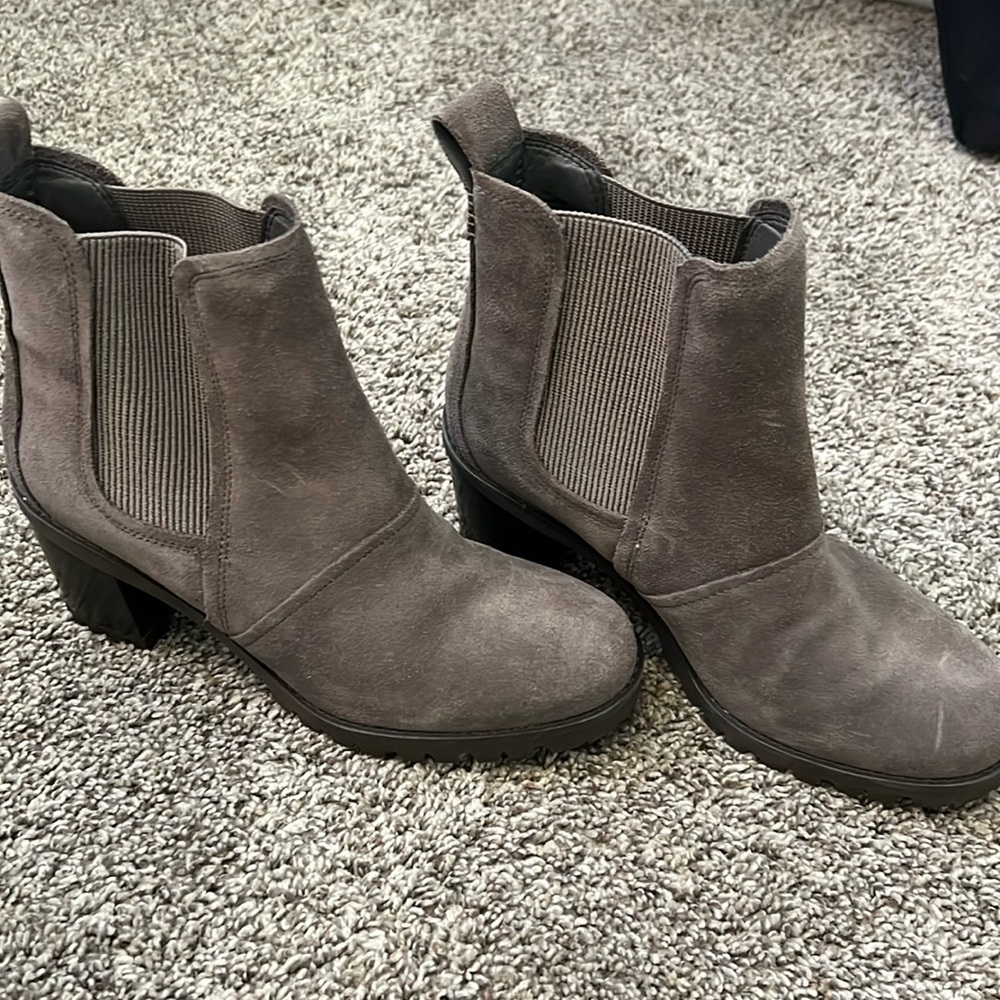 Ugg heeled boots